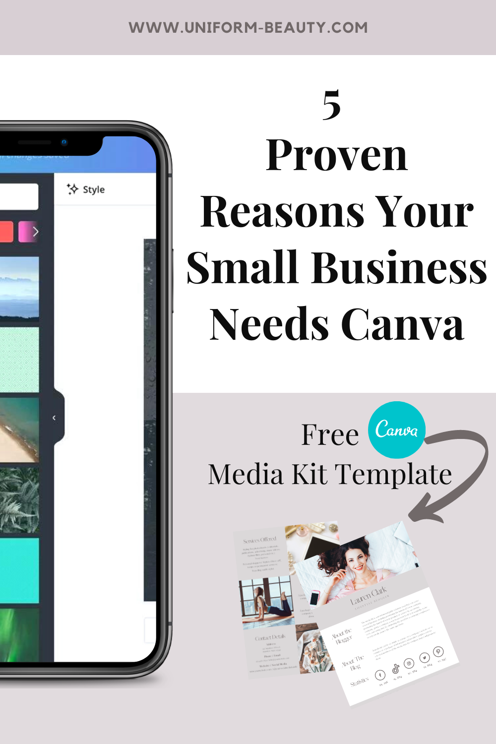 5 Proven Reasons Your Small Business Needs Canva | Uniform-Beauty